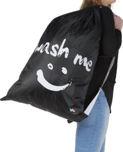 Wonair - Waszak Groot - 60x90cm - Zwart - Met Trekkoord En Draagband -Schoonmaakmiddelen 974x1200 1