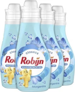 Robijn Classics Morgenfris Wasverzachter - 4 X 30 Wasbeurten - Voordeelverpakking -Schoonmaakmiddelen 976x1200
