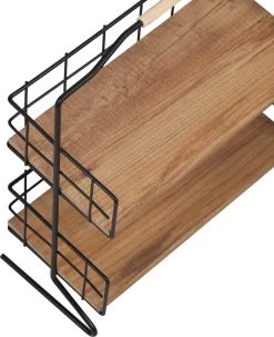 Metalen Keuken Etagere 2 Laags Van Naturn Living | Keuken Opbergrek | Kruidenpotjes Rek | Kruiden Organizer | Keuken Rek Specerijen | Mat Zwart -Schoonmaakmiddelen 978x1200 3