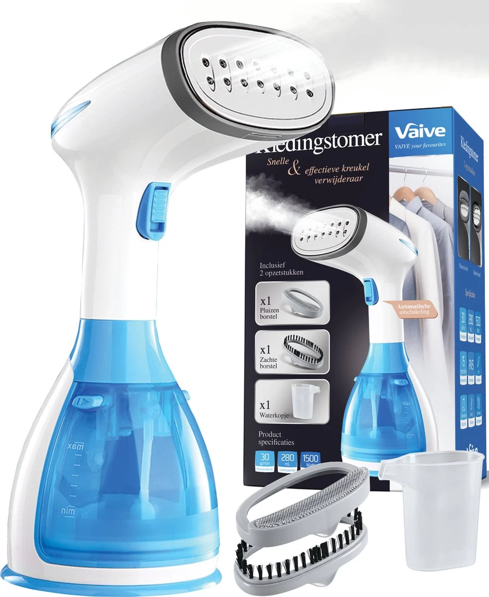VAIVE Kledingstomer - Handstomer - Steamer - Kleding Stomer - Stoomapparaat - Kledingstomers 3 VAIVE Kledingstomer - Handstomer - Steamer - Kleding Stomer - Stoomapparaat - Kledingstomers