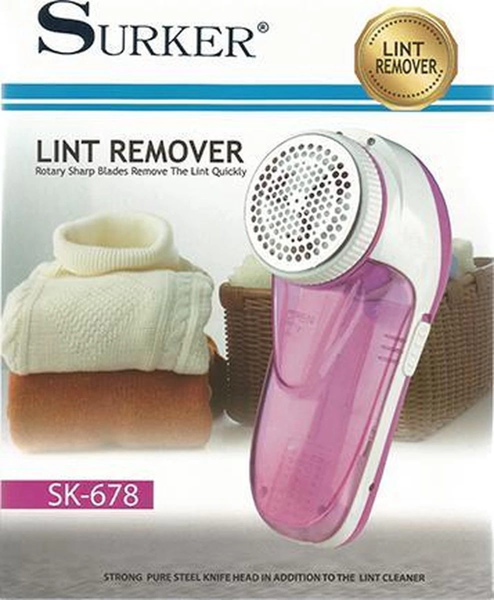 Surker SK-678 - Pluizentondeuse - Oplaadbaar - Paars 4 Surker SK-678 - Pluizentondeuse - Oplaadbaar - Paars - Afbeelding 2